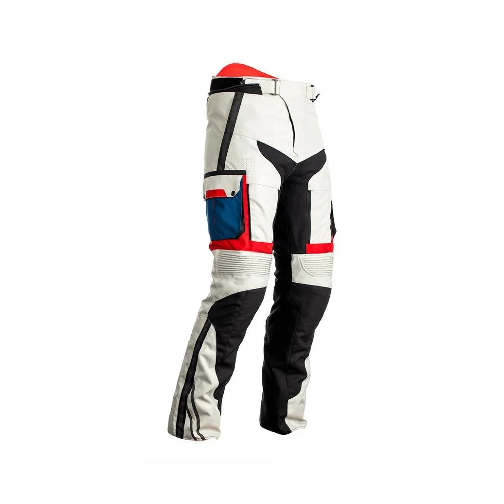 Motorbike Motorcycle Textile Waterproof 600D Cordura CE Approved Trousers Pants 