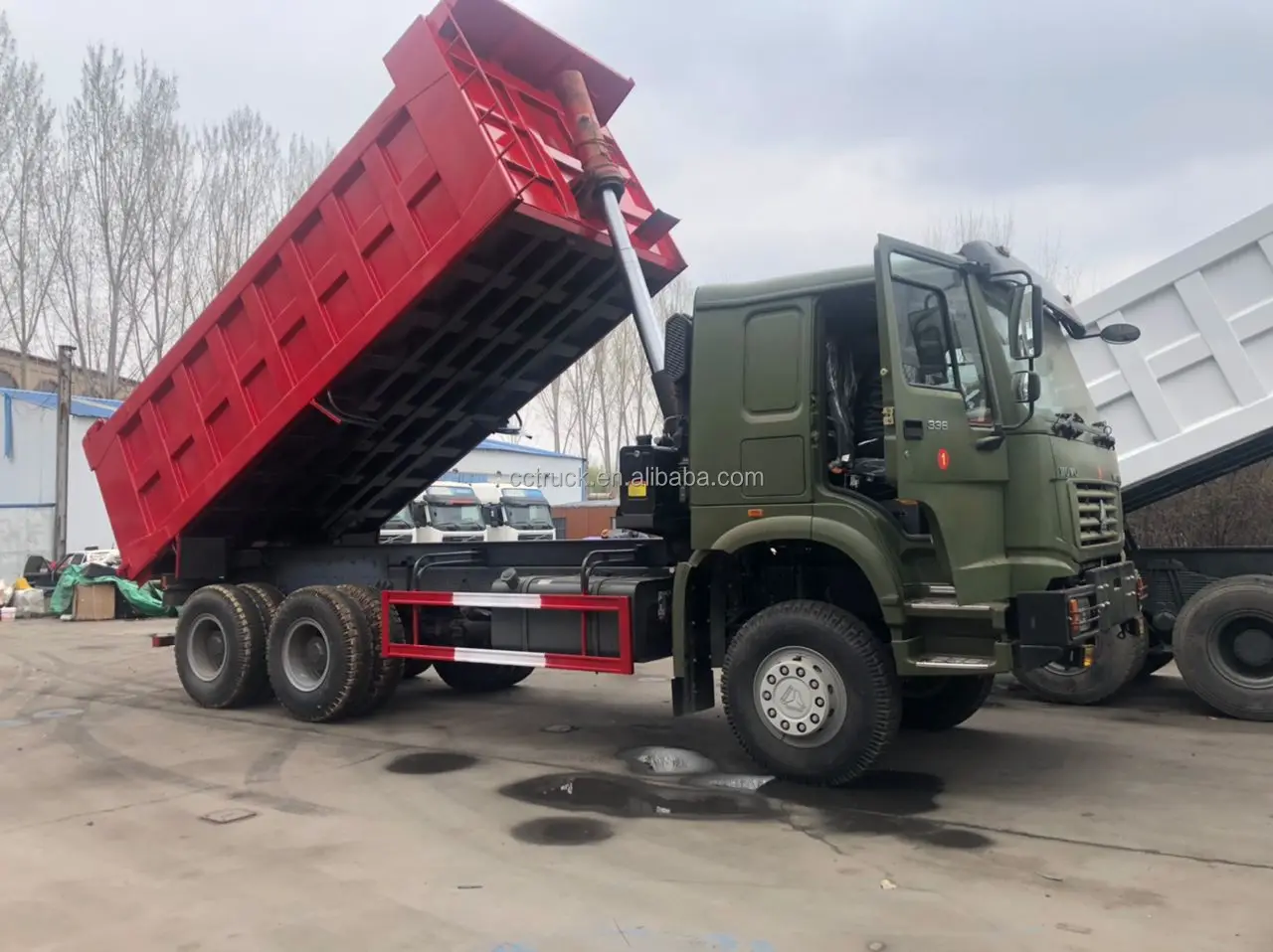 Used Howo 4x4 6x6 8x8 Allwheeldrive Tipper Truck Dump Truck Used