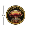 V01587-1 Mushroom Cloud (Round, Orange)