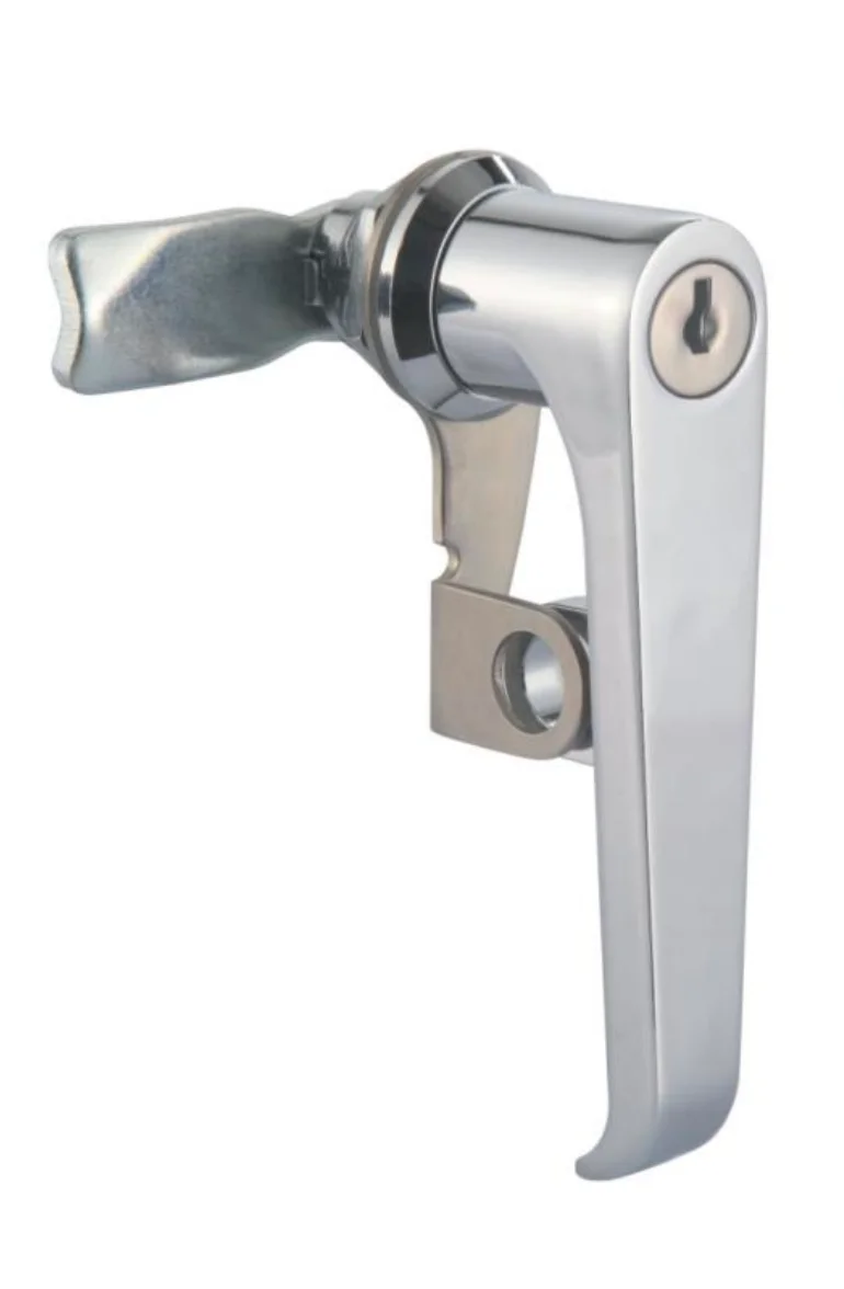 Wholesale Price Zinc Alloy Swing Gate Lever Keyed Handle Garage Door Lock factory