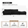 Single armrest straight row combination