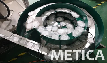 METICA Automatic Powder Granules Filling Machine for 500g Granule Powder Filling in Jar and Plastic Bottle