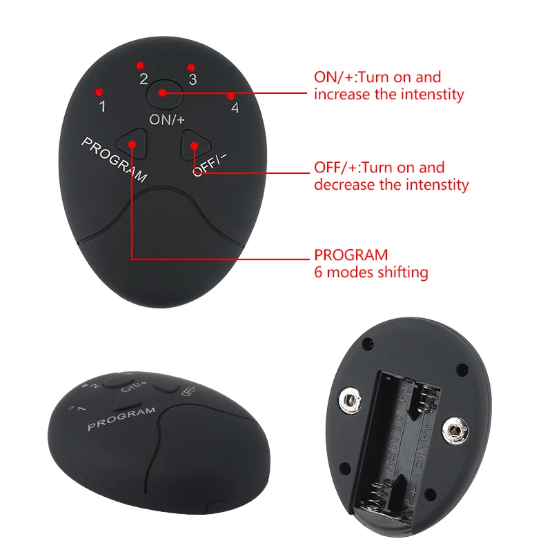 Abs Trainer EMS Muscle Stimulator Ab Toning Fitness Training Abdominal Muscles Toner for Six Pack