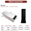 Silver Corrugated Black