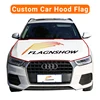 Bandiera del cofano auto personalizzata