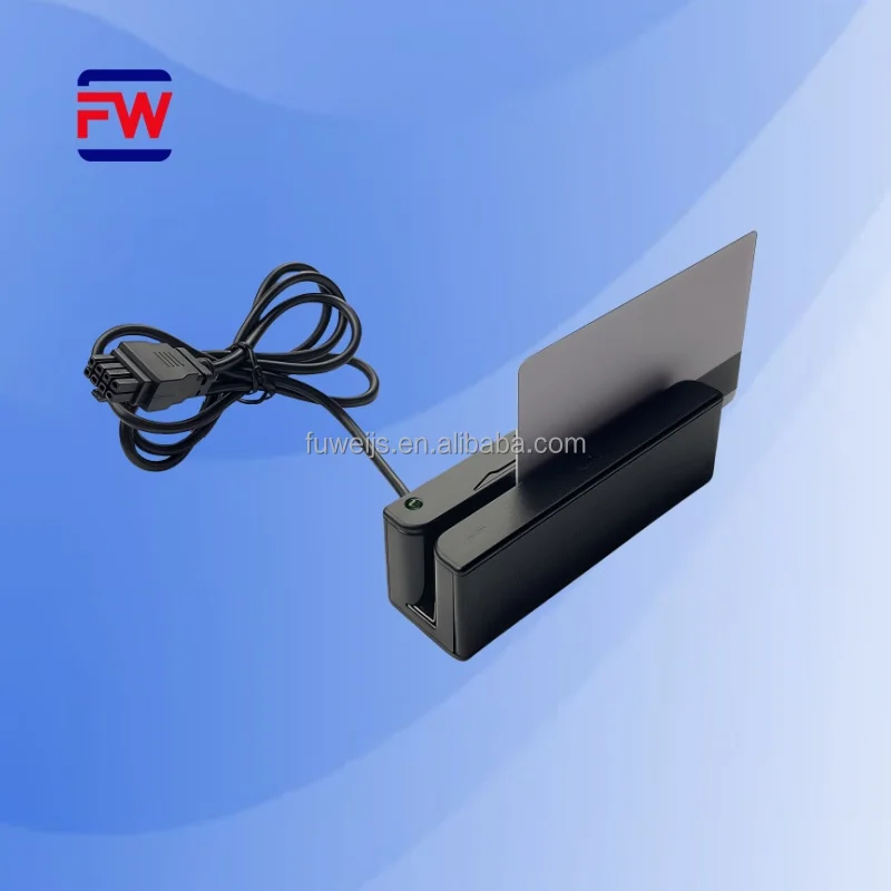 Serial Reader Price RS232 Mini Magnetic Stripe Card Reader, Serial Interface with 2*4P ...