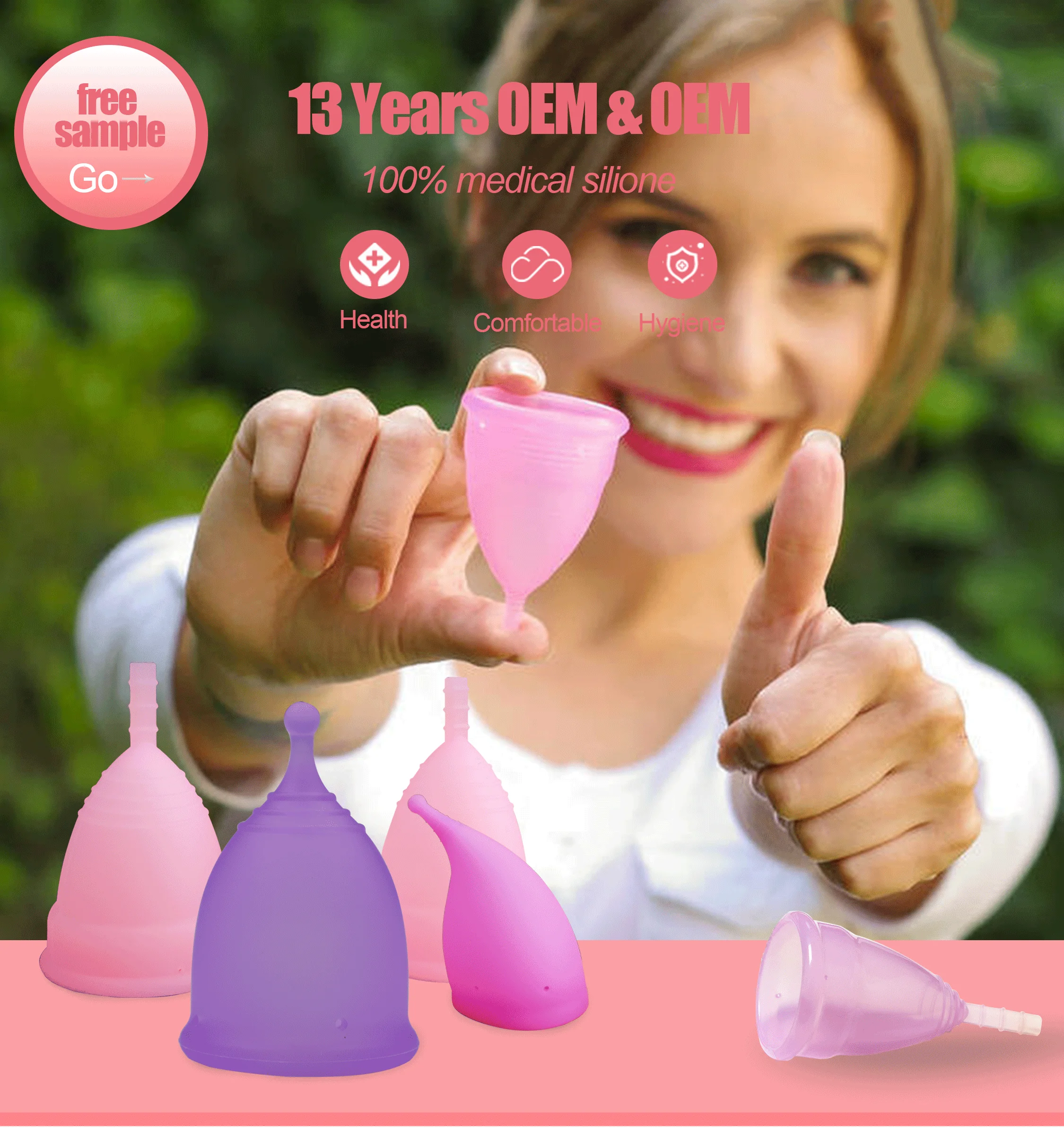 Wholesale Hot Selling Reusable Menstrual Cup Organic Sterilizer Menstrual Cup Kit Buy