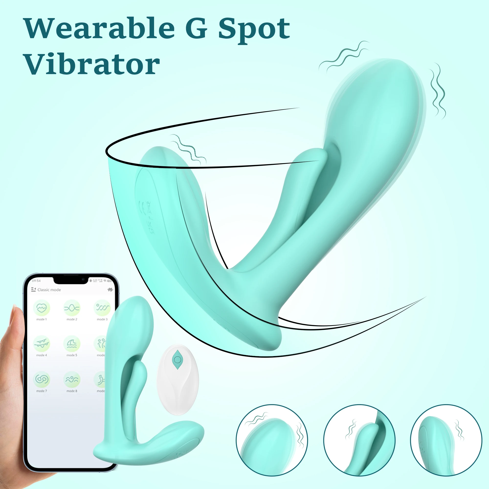 App Remote Control G Spot Panty Vibrator for Women Silicone Wearable  Clitoral Stimulator Rechargeable Discreet Couples Adult Toy| Alibaba.com