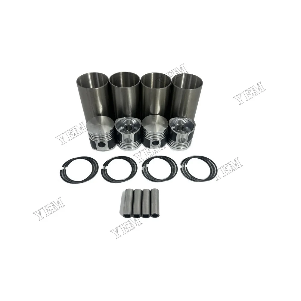 Cylinder Liner Kit Suitable for Mitsubishi K4C Universal Engine Parts 6