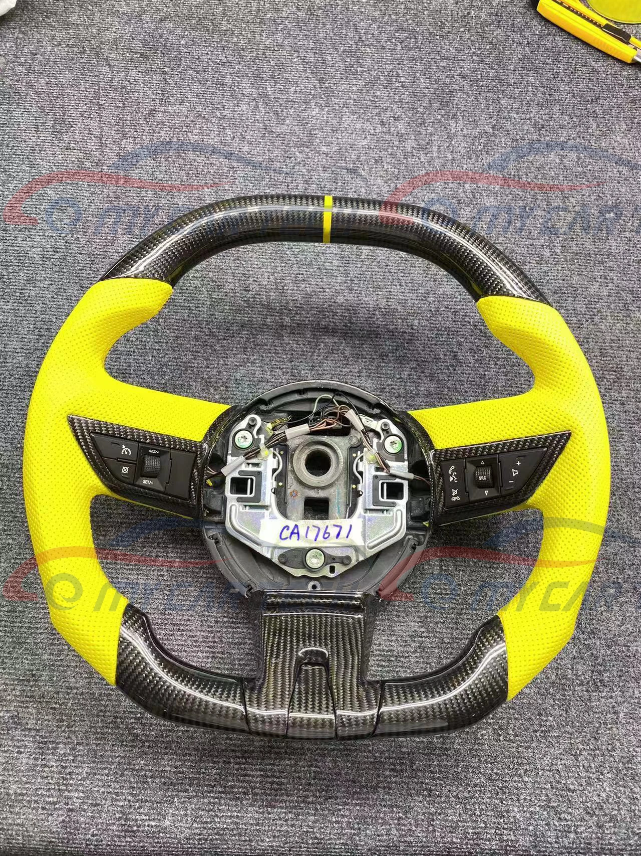 Carbon Fiber Steering Wheel For Chevrolet Camaro 20102011 Buy For
