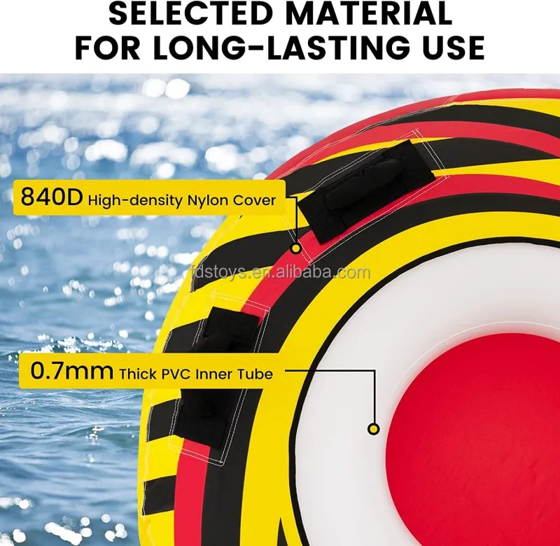 Blow Up Towable Tubing For Towing Rider,Inflatable Towable Tubes For