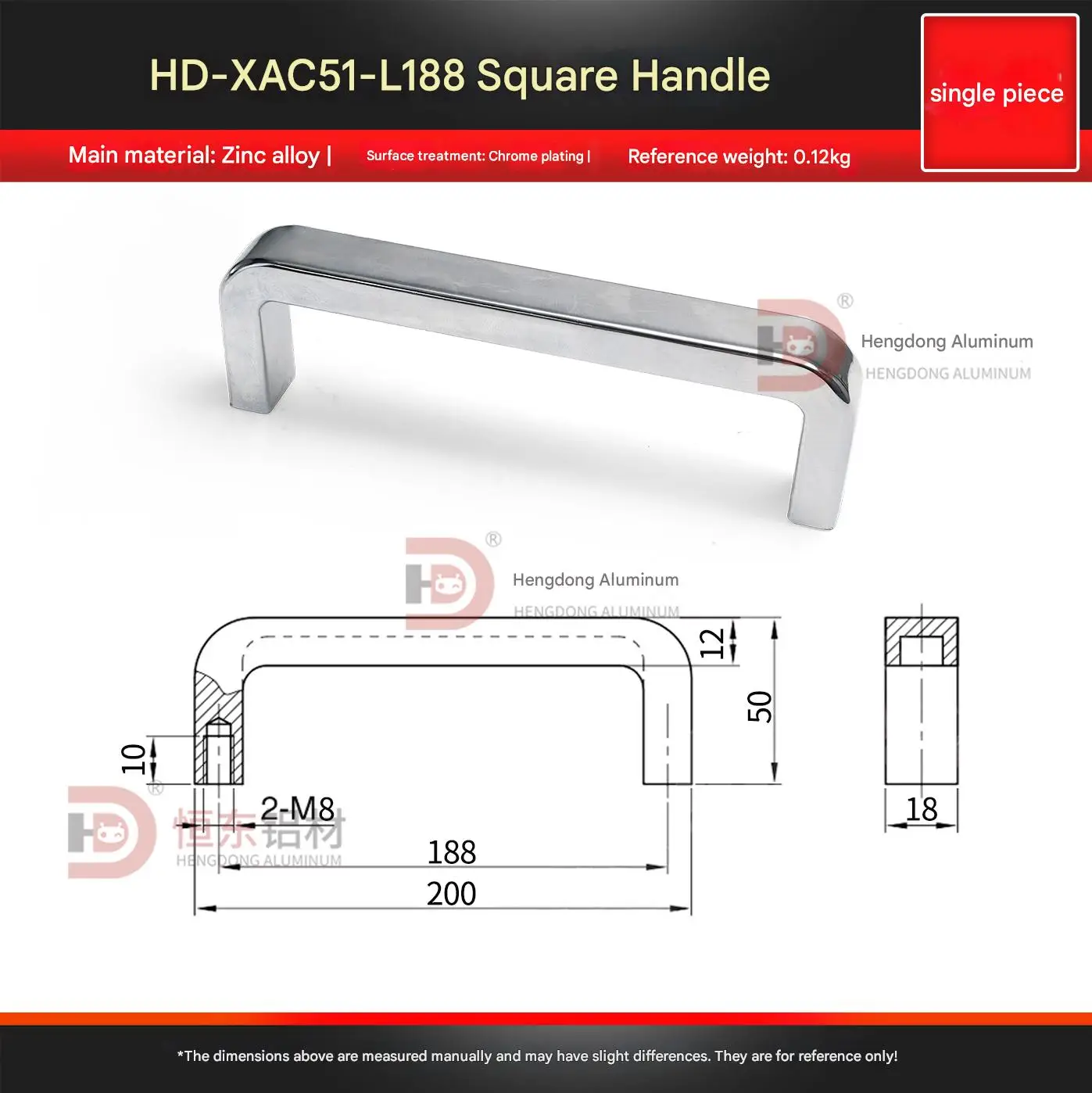 120 square universal door cabinet equipment zinc alloy handle china-21