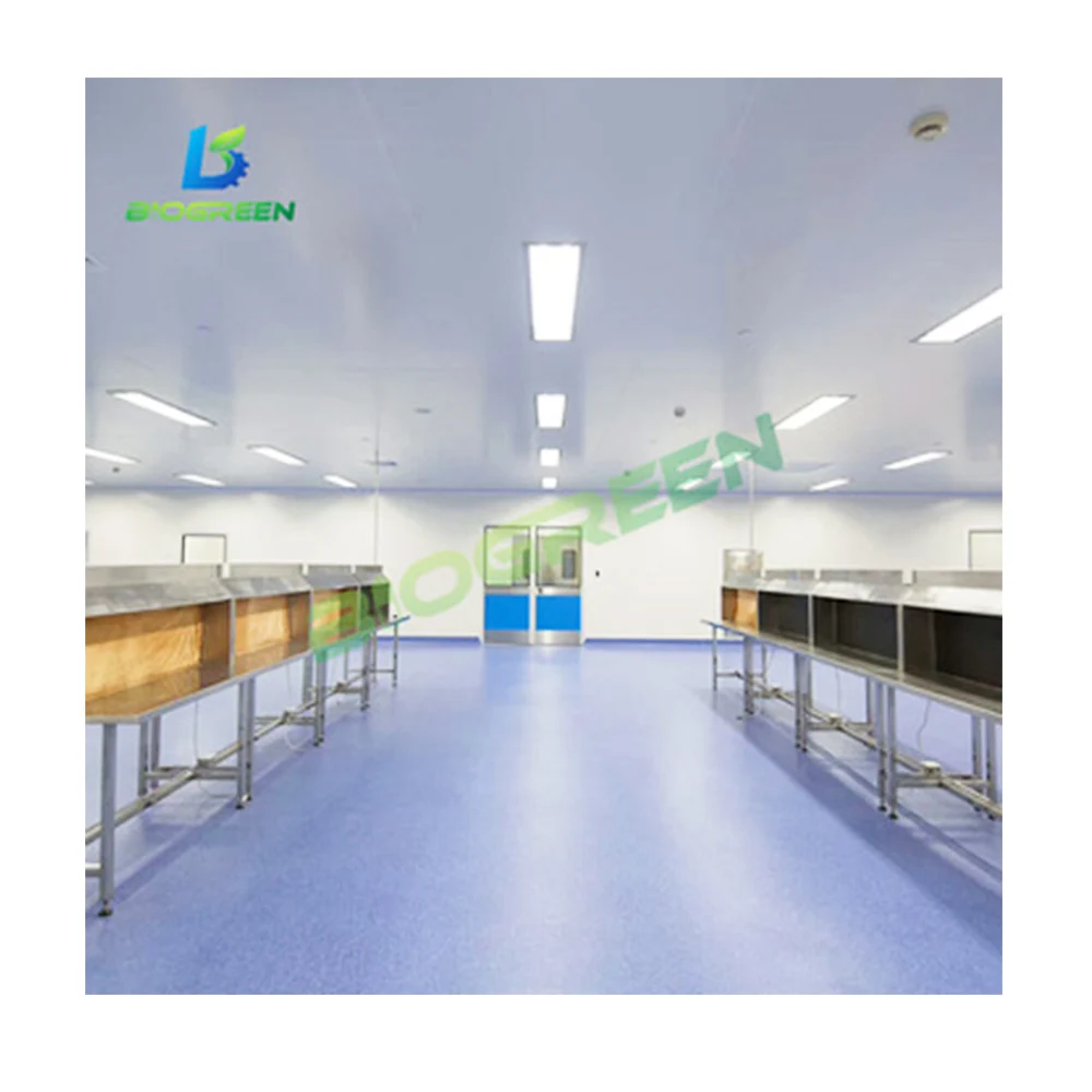 Customized High Level of Cleanliness Neopor EPS Material Modular Cleanroom