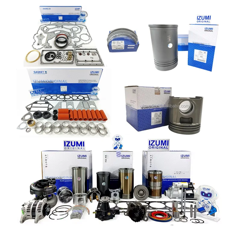 IZUMI ORIGINAL QSK50 Overhaul Rebuild Kit Diesel Engine Parts For CUMMINS