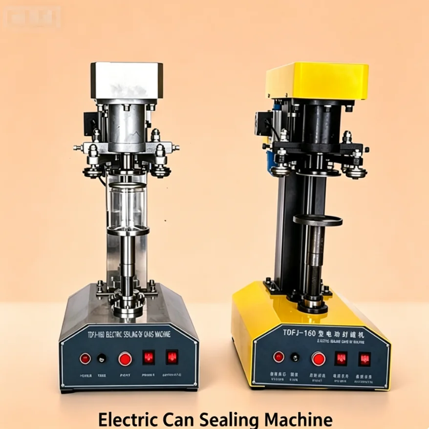 TDFJ-160 Can Filling & Sealing Machine | Electric Aluminum Tin Can Sealer for Juice, Water and Industrial Beverage Packing