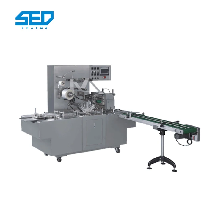 Automatic Perfume Box Soap Cellophane Wrapping 3D Packing Machine