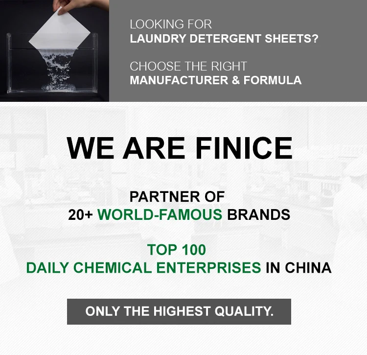 fnc764 finice laundry detergent sheets laundry