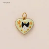 Floral Kitty Charm