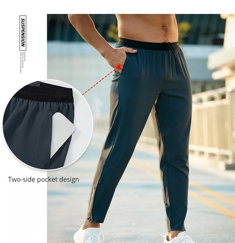 Reflective Relaxed Fit Casual Jogger Pants