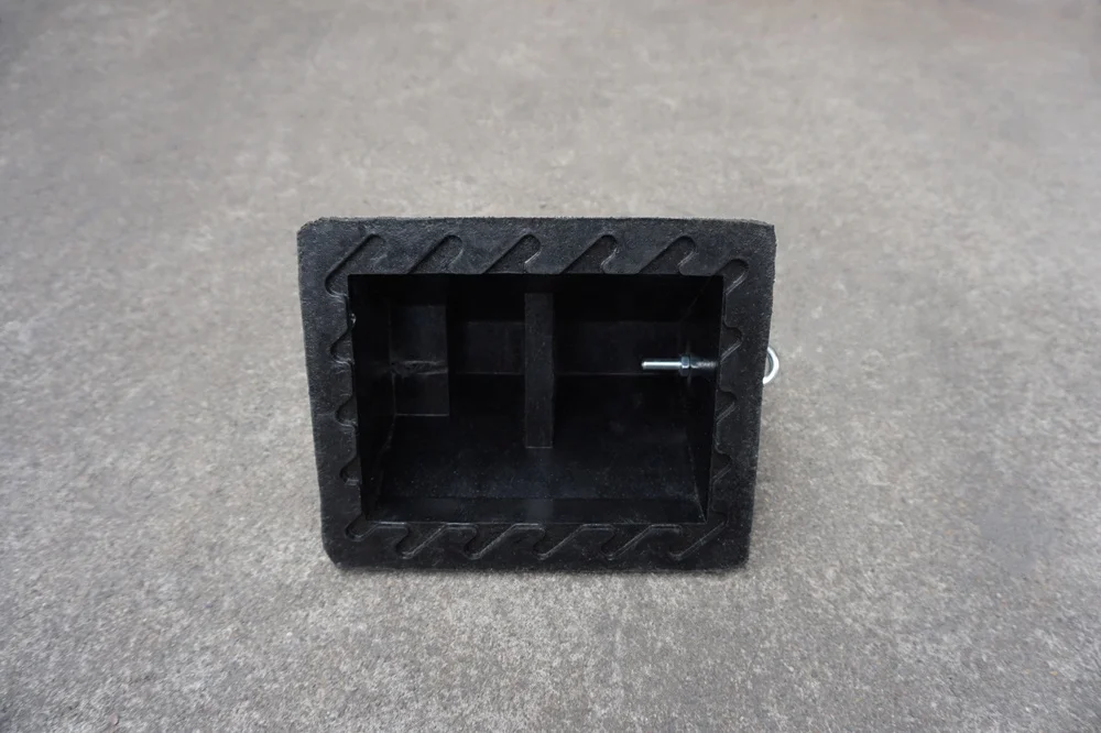 250x200x150 мм черный нескользящий Ультрапортативный прочный резиновый колпачок для парковки для всех автомобилей