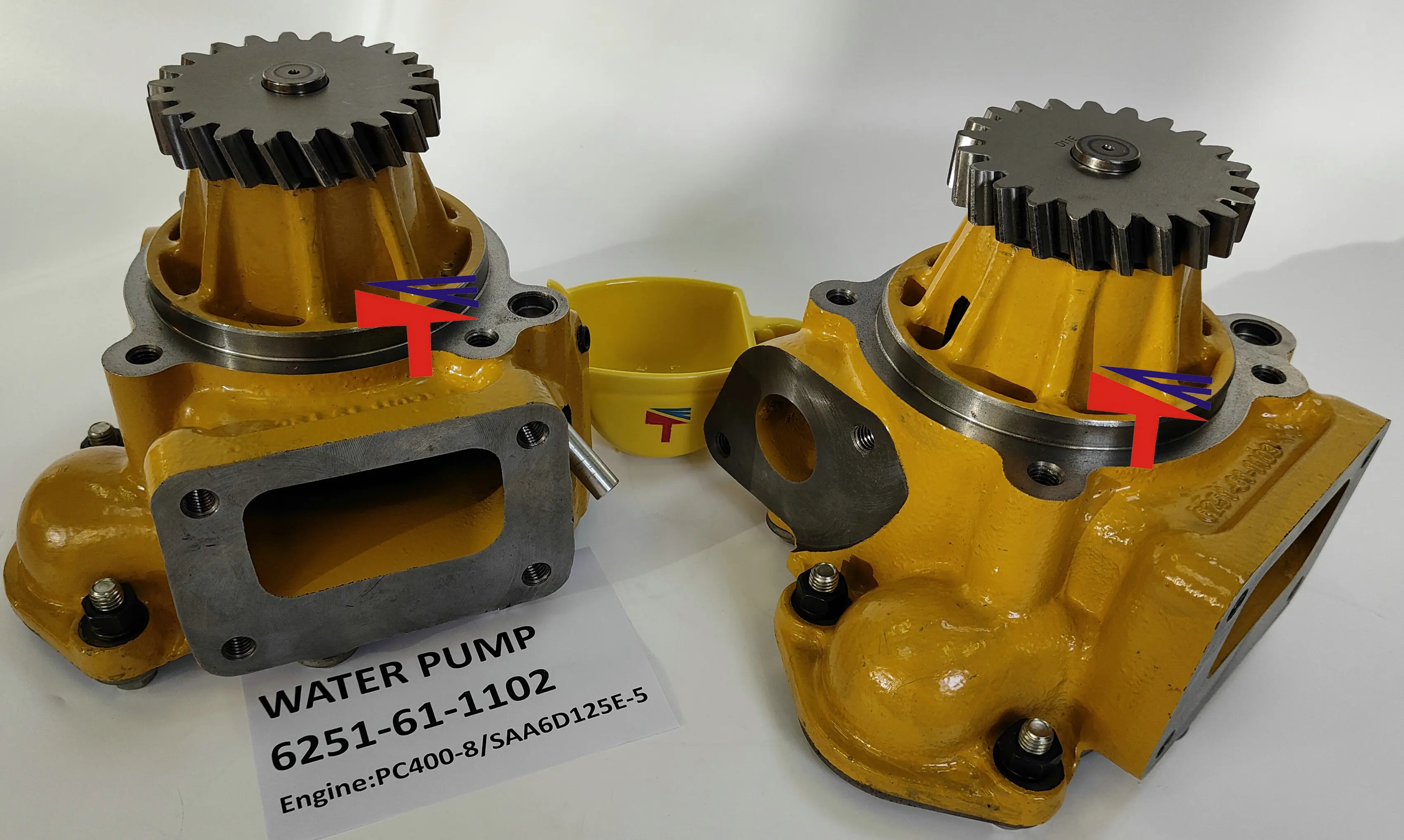 machinery engine water pump 6251-61-1101 6251-61-1102