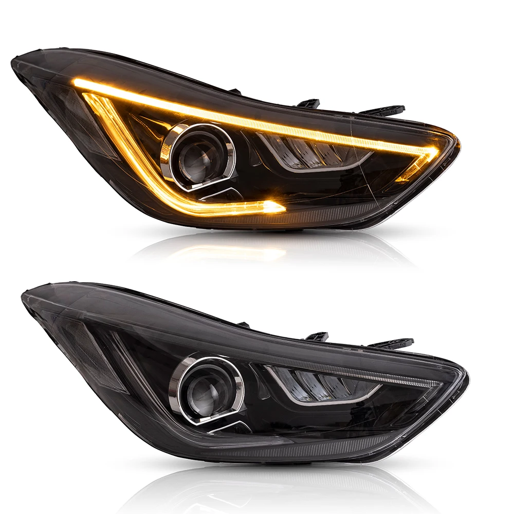 Headlight head lamp Car Auto New LED Auto Headlamp for Hyundai Elantra 2010 2011 2012 2013 2014 2015 manufacture