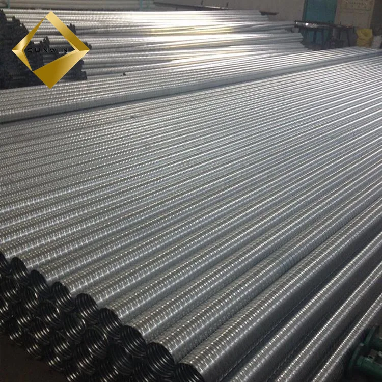 Предварительно напряженная конструкция для натяжения бетона и столба используются 70 мм круглые оцинкованные гофрированные