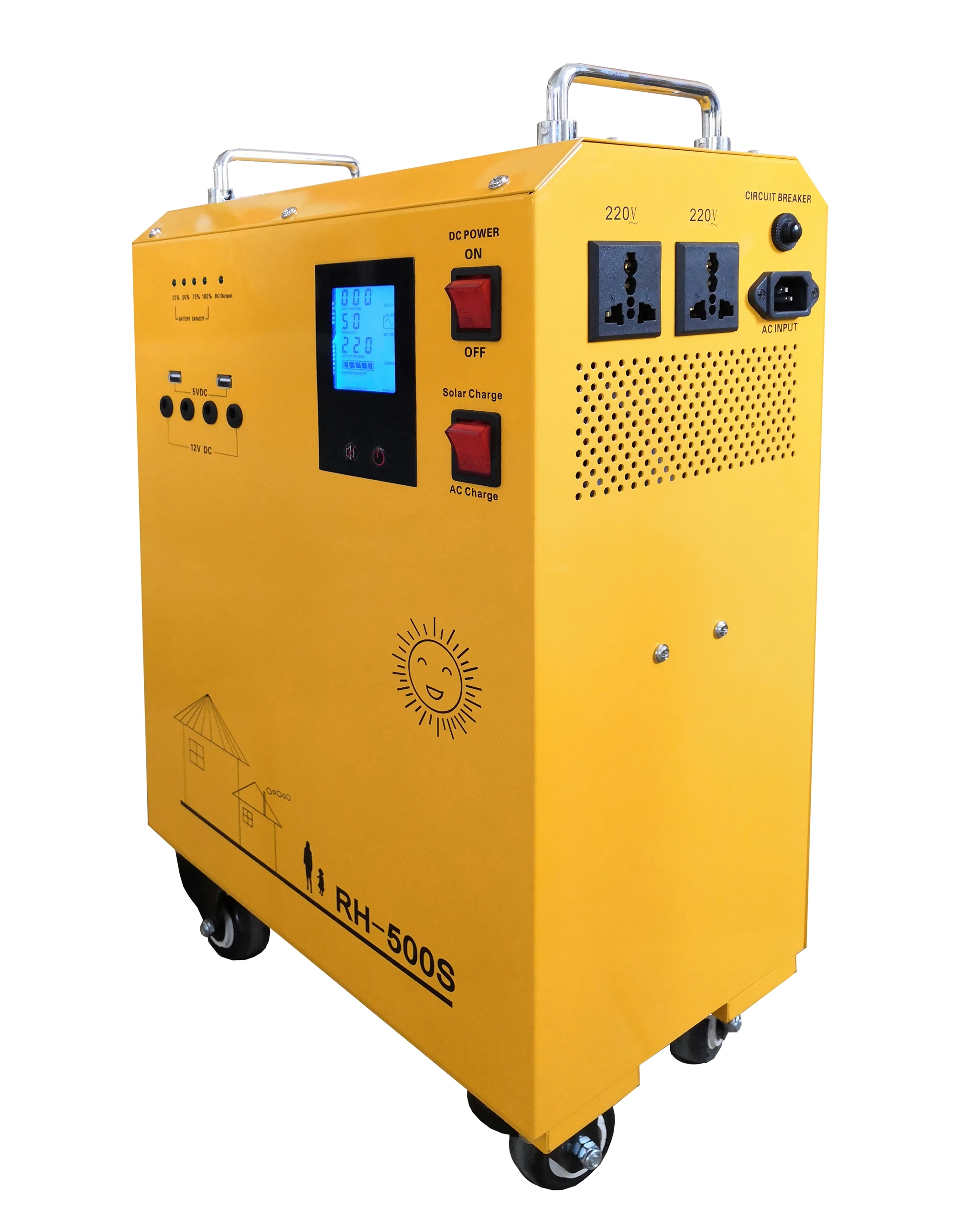 500w Energy Storage System Solutions with Inverter and Battery All in One System