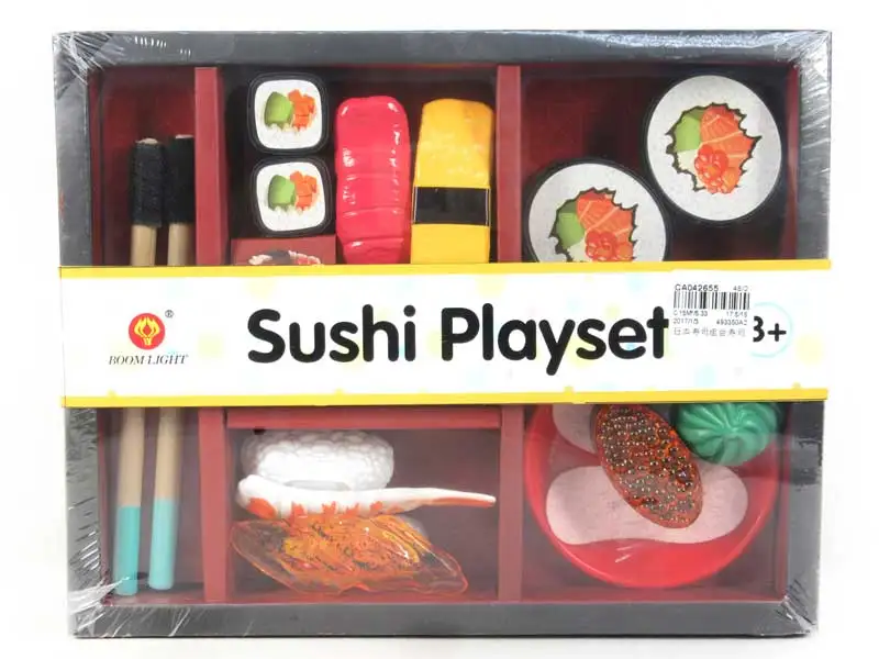 Details about   Plastic Simulation Food Japanese Sushi Bento Box Lunch Box Children's Toys 