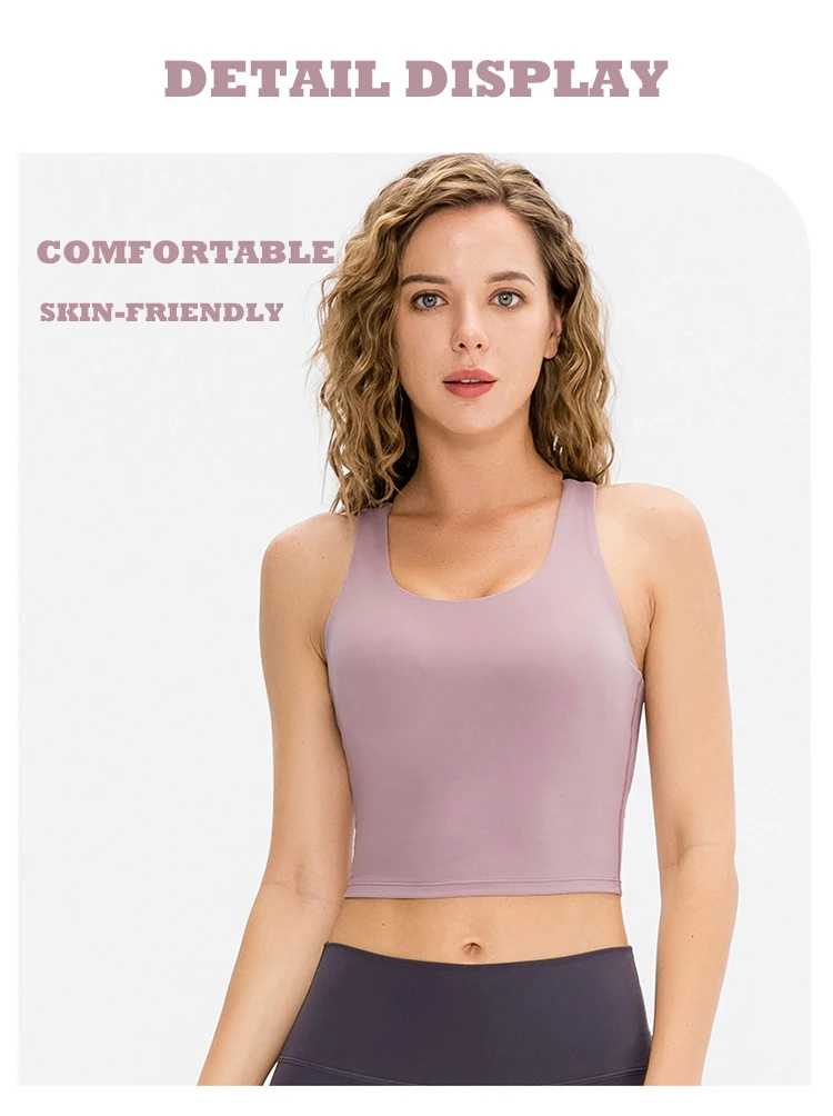 Hot Sale Women High Impact Soft Sports Breathable Bras Wholesale