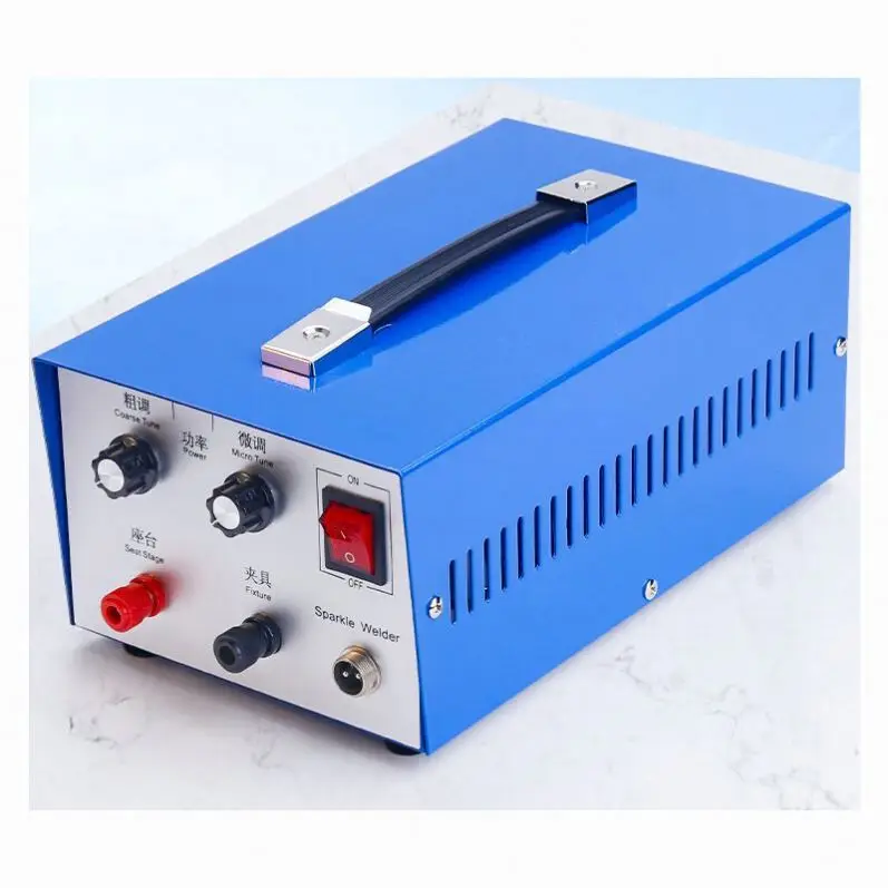 TEBAK Jewelry Spot Welding Machine: 20A Circle Ring Equipment for Jewelry Repair and Collision Welding