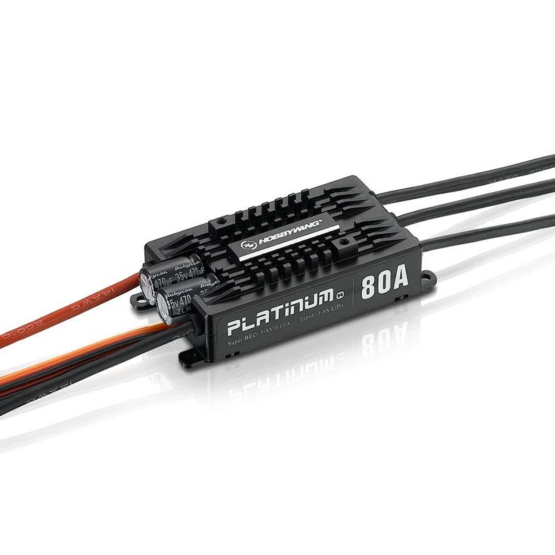 Hobbywing Platinum Pro V4 80A ESC for RC Drone Performance