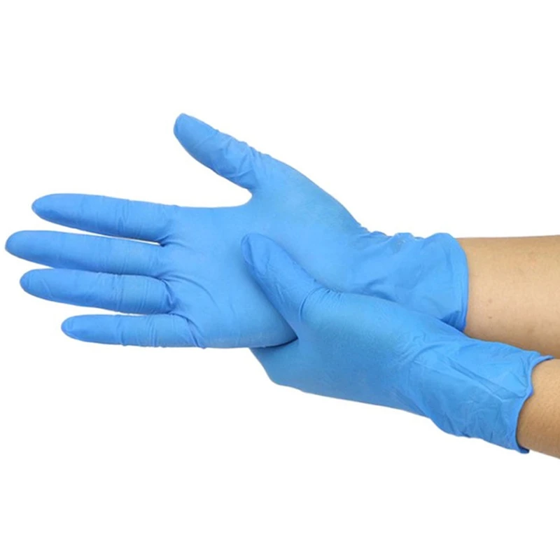 6 mil large nitrile gloves