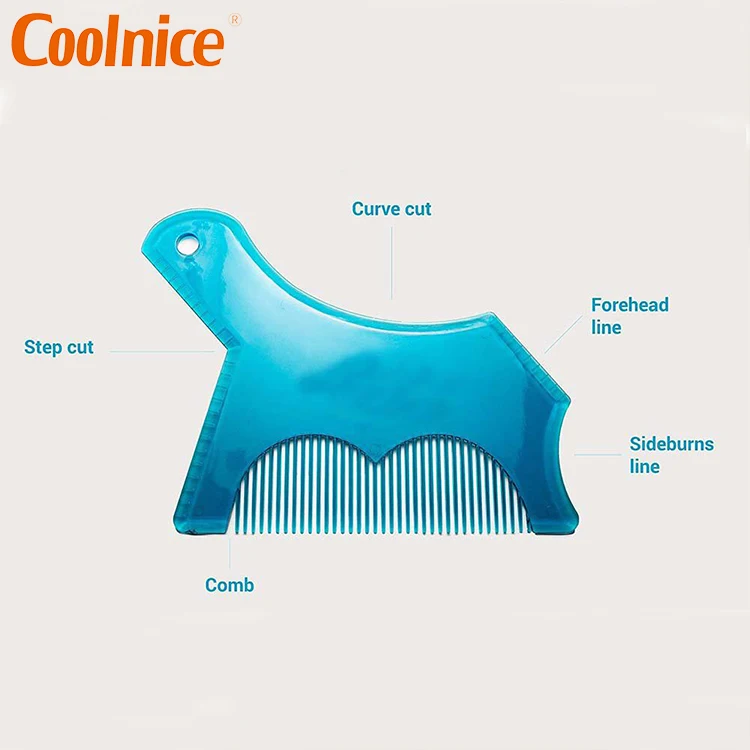 2022 Plastic Beard Lineup Guide Template Beard Shaper Hairlines Shaping