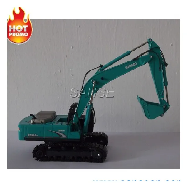 Miniature Kobelco SK350LC-10 Excavatrice 1/50 - Modèle Moulé Sous Pression - NEUF