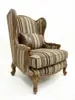 Taupe Black Stripe