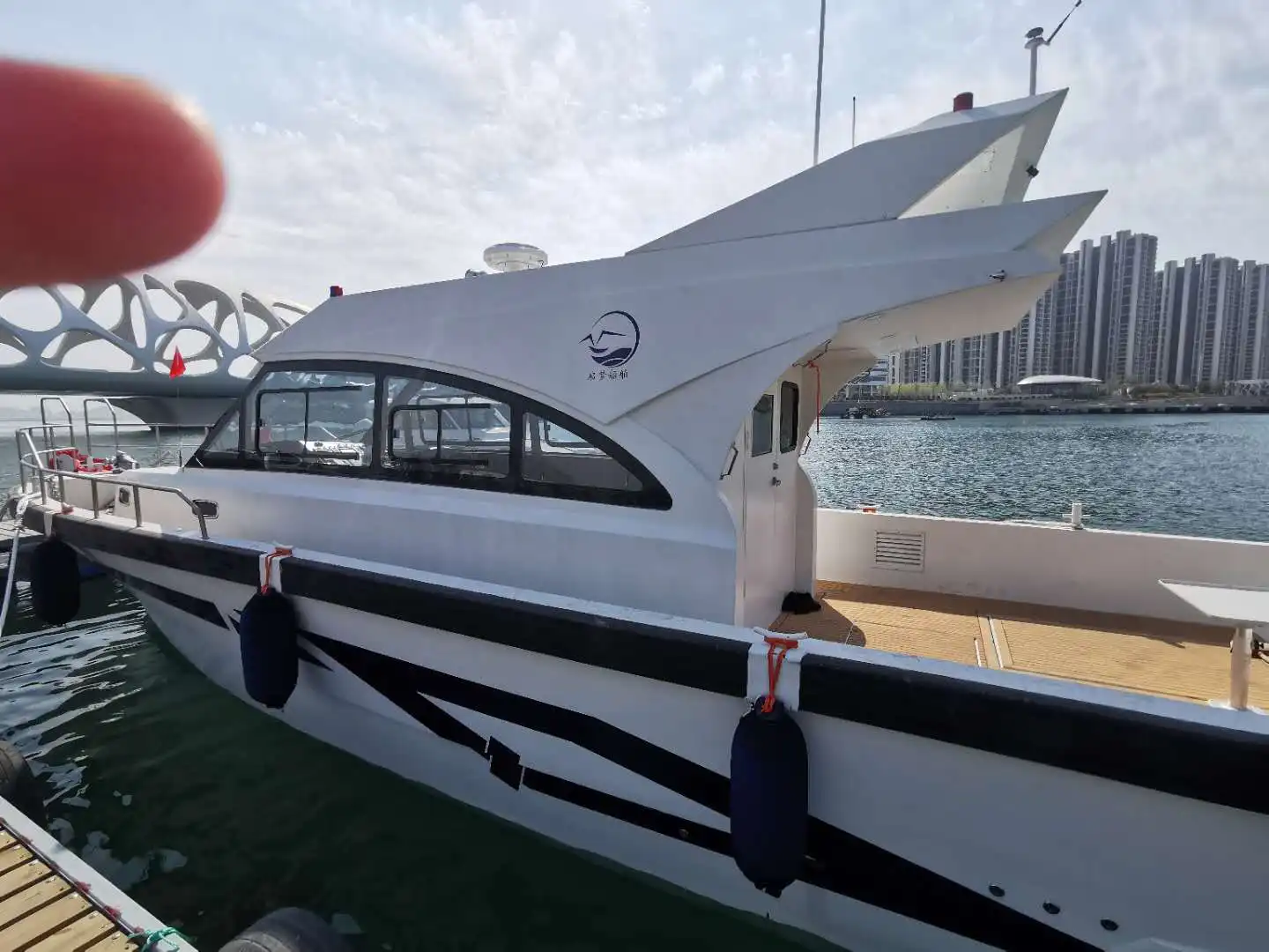 40フィート12mアルミ高級スポーツヨットライフスタイルボート