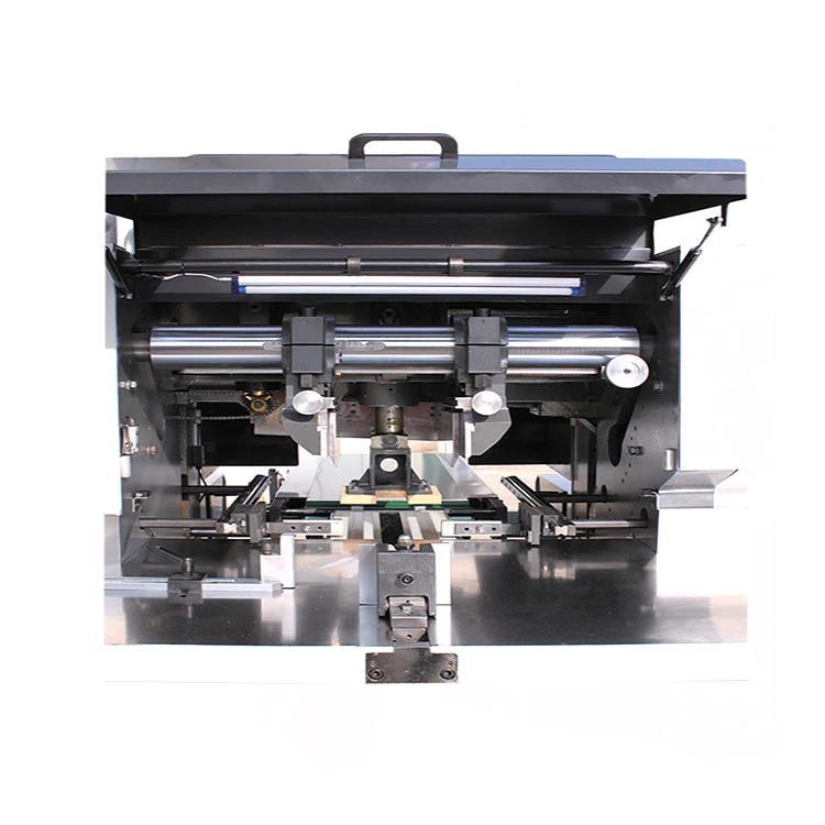 QS100C Multi Function Three Sides Three Knife Book Trimming Trimmer Cutting Machine