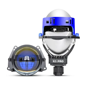 High 65W K5Pro Bifocal Lens 3inch Laser Headlight for Cars Non-Destructive H4 H7 for Land Cruiser White CSP Bi Led Projector