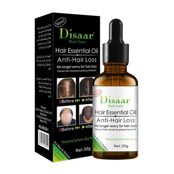 Professional Disaar Herbal Hair Care Serum Oil Anti-Hair Loss Formula for Men and Women Wholesale