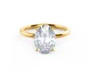 14K Yellow-4CT Oval