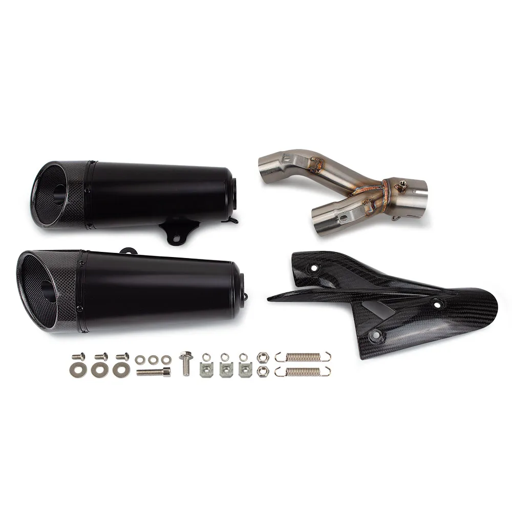 Kawasaki ZX 25RR Exhaust Upgrade - Double Outlet Muffler Pipe