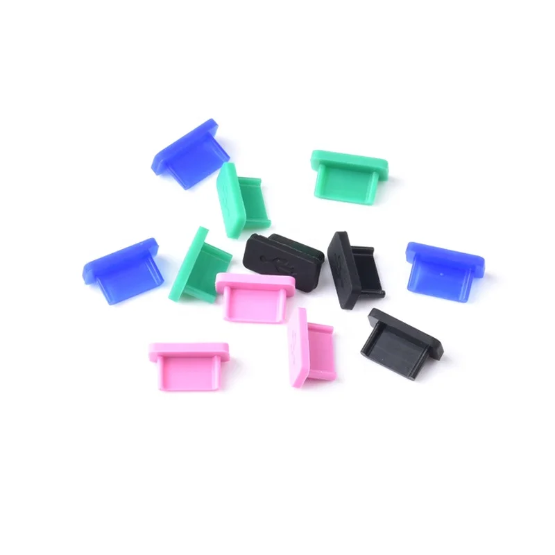 Silicone Rubber Usb Type C Dust Plug Dust Cover Cap - Buy Usb Type C ...