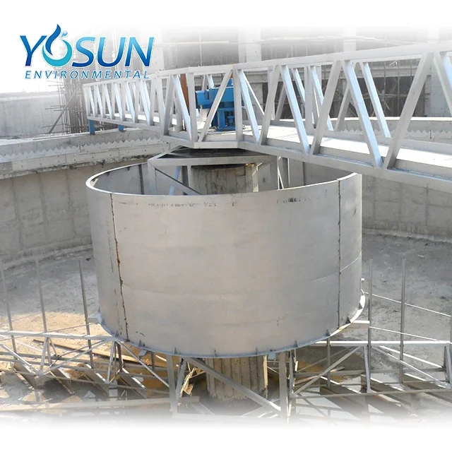 Circular Clarifier Secondary Clarifier with Tube Settler for Sludge Sedimentation