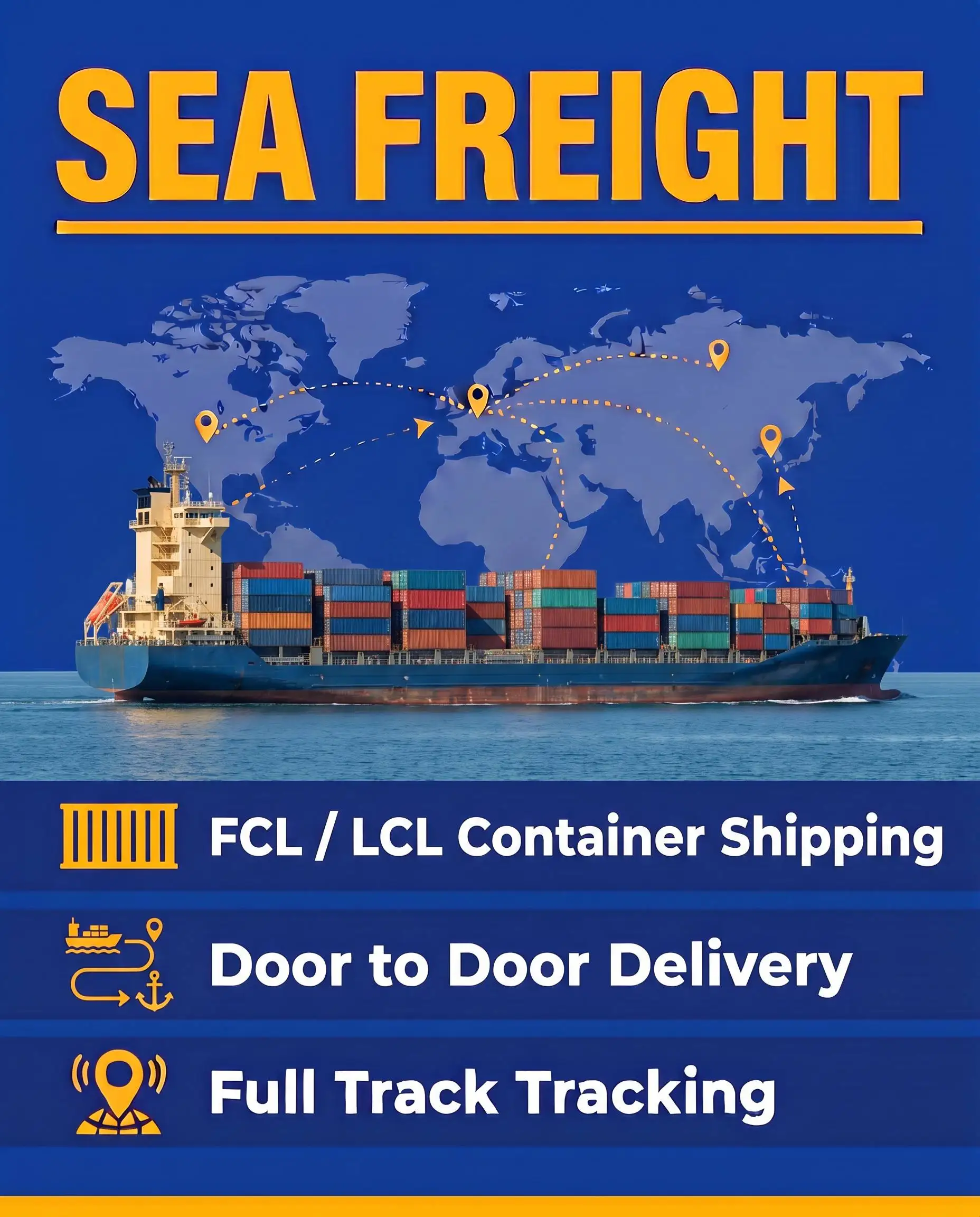 Cheapest Freight Forwarder Shipping Agent DDP Logistics Service From China to EUROPE Australia USA Canada GERMANY UK FRANCE