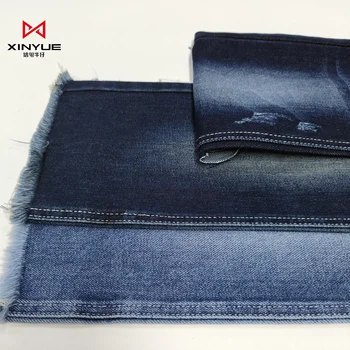 New Design Denim Fabric 11.0oz Blue Jeans Fabric men denim pants