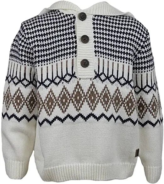 cotton fair isle sweater