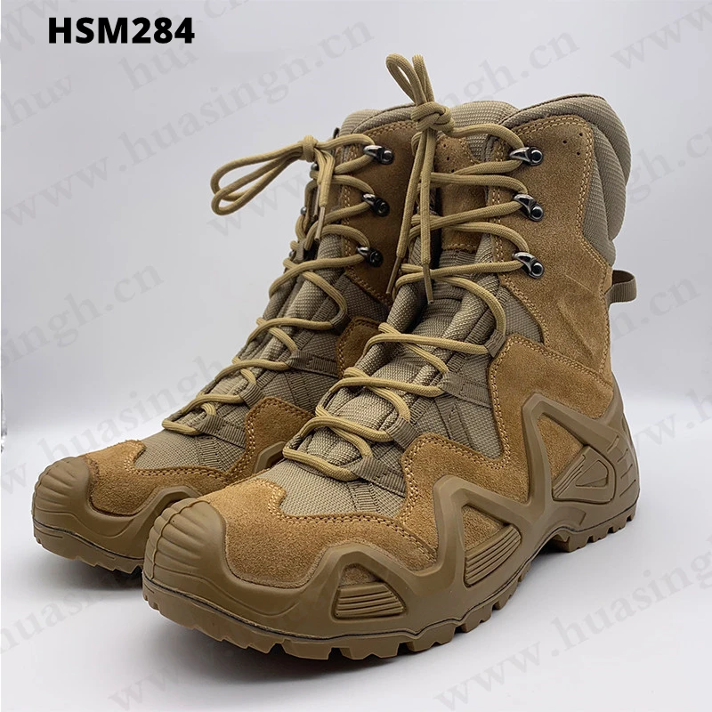 LXG,customized Color Anti-shock Cushioning Assault Tactical military  Boots Outdoor Tactical Combat Boots with Waterproof Membrane HSM284