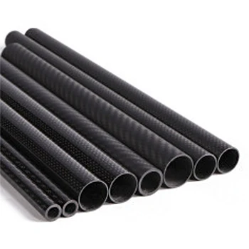 KT high modulus tube carbon fiber 8mm 10mm 25mm 30mm 50mm tubo fibra de carbono carbon fiber pipe tube