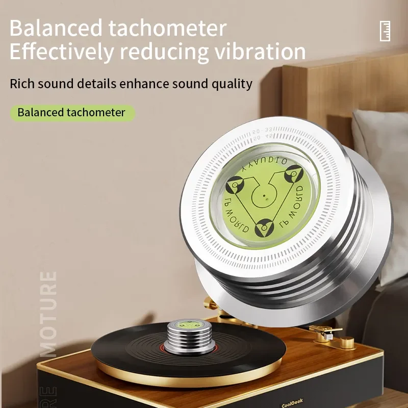 Record Weight / Vinyl Stabilizer Clamp For Turntables – Improves Sound, Reduces Vibration 7 thumbnail image